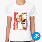 Женская спортивная футболка