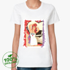 Женская футболка органик