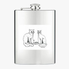 Фляжка стальная