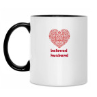 Кружка двухцветная