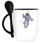 Кружка с ложкой