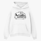 Толстовка худи оверсайз