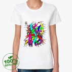 Женская футболка органик