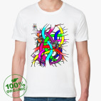 Мужская футболка органик