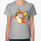 Классическая женская футболка Foxy
