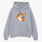 Толстовка худи оверсайз