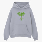 Толстовка худи оверсайз