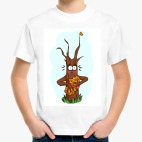 Детская классическая футболка Стесняющееся дерево