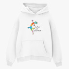 Толстовка худи оверсайз