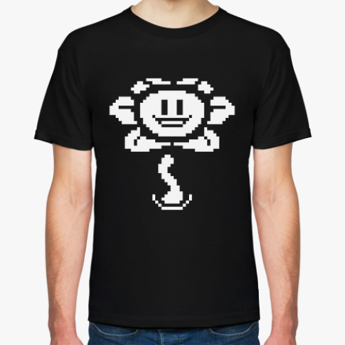 Футболка с принтом Undertale Flowey
