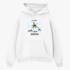 Толстовка худи оверсайз