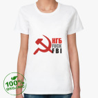 Женская футболка органик