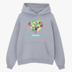 Толстовка худи оверсайз