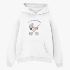 Толстовка худи оверсайз