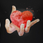 Сердце в руке, heart in hand