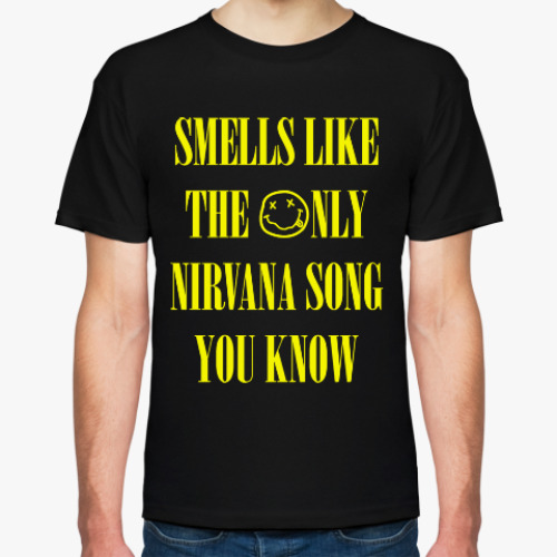 Футболка с принтом Nirvana