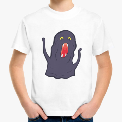 Детская футболка с принтом Монстрик