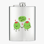 Фляжка стальная