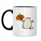 Кружка двухцветная