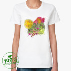 Женская футболка органик