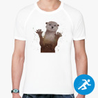 Мужская спортивная футболка