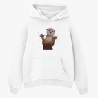 Толстовка худи оверсайз