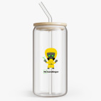 Банка с бамбуковой крышкой