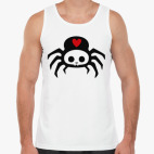 Майка Tank Top  Spider Skull