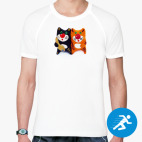 Мужская спортивная футболка