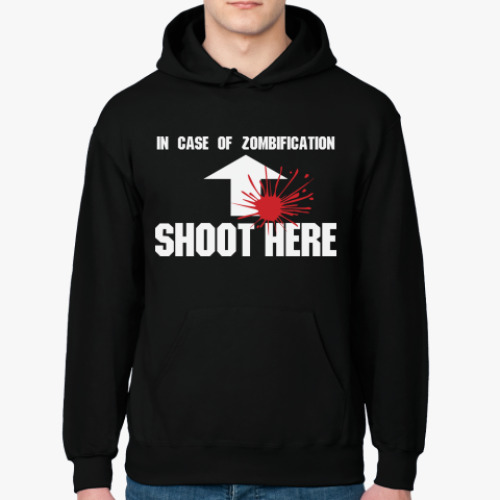 Толстовка худи In case of zombification