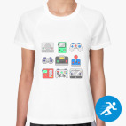 Женская спортивная футболка