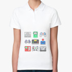 Женская рубашка поло