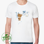 Мужская футболка органик