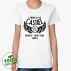 Женская футболка органик