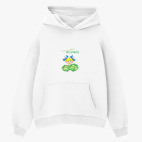 Толстовка худи оверсайз