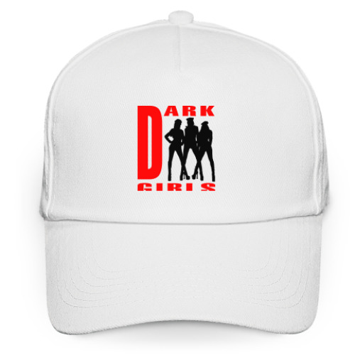 Кепка бейсболка с принтом Dark Girls