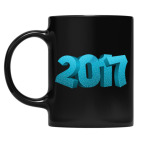 Кружка цветная UV-DTF