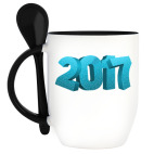 Кружка с ложкой