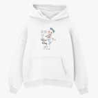 Толстовка худи оверсайз