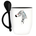 Кружка с ложкой