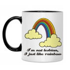 Кружка двухцветная