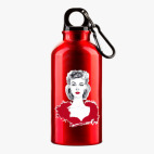 Металлическая бутылка 400 мл UV-DTF