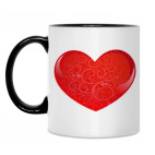 Кружка двухцветная