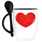 Кружка с ложкой