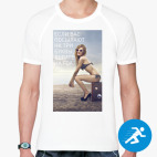 Мужская спортивная футболка