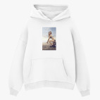 Толстовка худи оверсайз