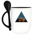 Кружка с ложкой