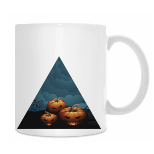 Кружка с принтом Halloween