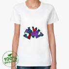 Женская футболка органик