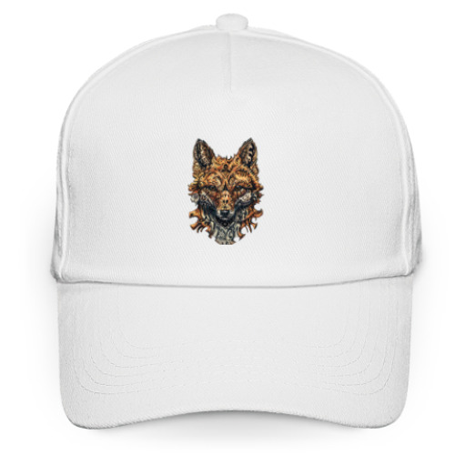Кепка бейсболка с принтом Mechanical Fox